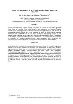 Print this article - The South African Journal of Industrial Engineering