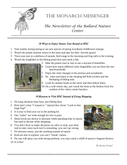 2011 Winter Newsletter - Ballard Nature Center