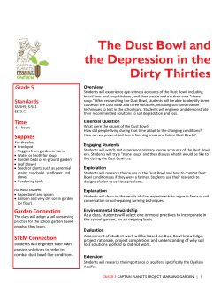 The Dust Bowl and the Depression in the Dirty Thirties 2014f