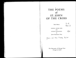 the poems st. john of the cross