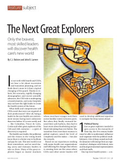 The Next Great Explorers
