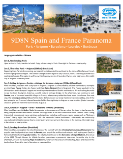 Spain and France Panorama