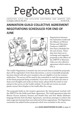 Pegboard - Animation Guild
