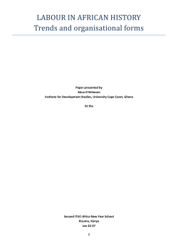 LABOUR_IN_AFRICAN_HISTORY_Kisumu_2012 - ITUC