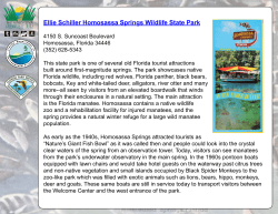 Ellie Schiller Homosassa Springs State Park