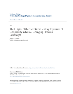The Origins of the Twentieth Century Explosion of Christianity in