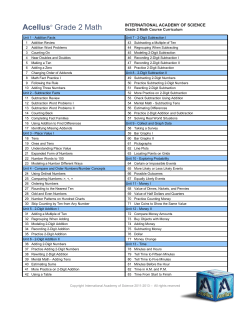 the Lesson List - International Academy of Science