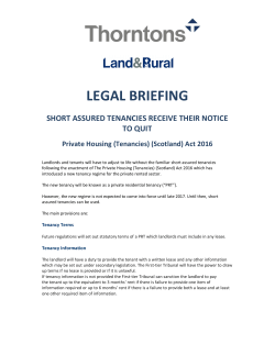 Legal Briefing