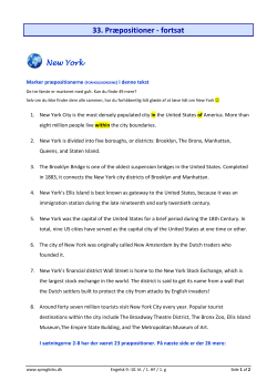 33. Pr&aelig;positioner - fortsat