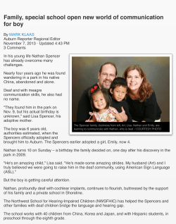 Auburn Reporter: Family, Special School Open New World Of