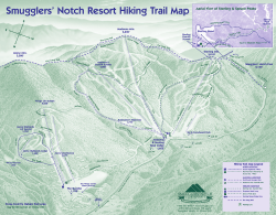 Smugglers` Notch Resort Hiking Trail Map