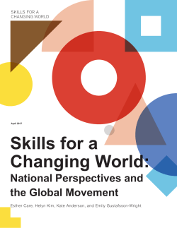 Skills for a Changing World