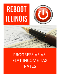progressive vs. flat income tax rates
