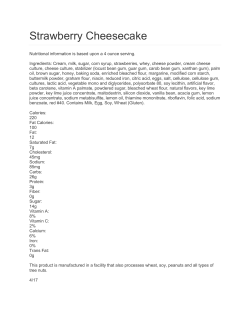 Strawberry Cheesecake