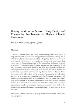 Getting Students to School