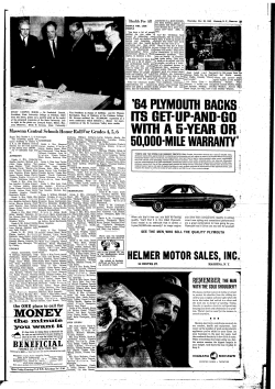 64 plymouth backs its get-up-and-gg with a 5