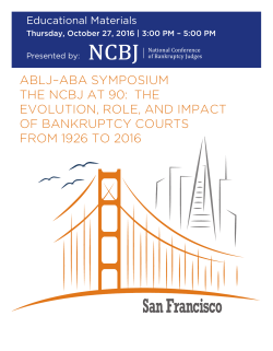 The Evolution, Role, and Impact of Bankruptcy Courts from 1926 to
