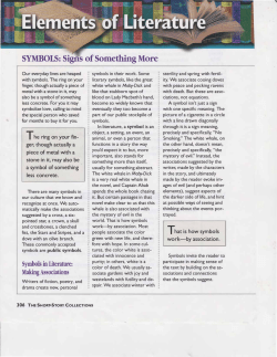 SYMBOLS: Signs of Something More