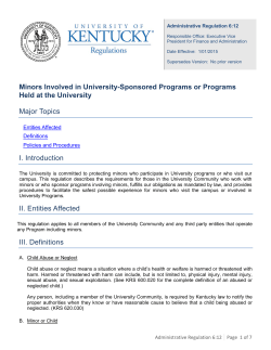 Administrative Regulation 6:12