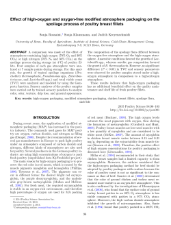 Effect of high-oxygen and oxygen
