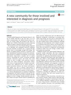 A new community for those involved and interested in diagnosis and