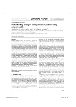 Understanding hydrogen-bond patterns in