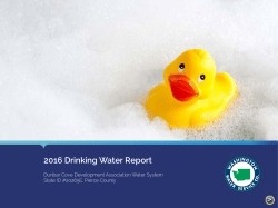 2016 - Washington Water Service Company