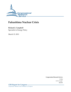 Fukushima Nuclear Crisis [March 15, 2011]