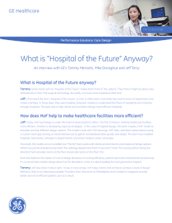What is “Hospital of the Future” Anyway?