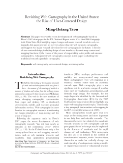 Revisiting Web Cartography in the United States: the Rise of User