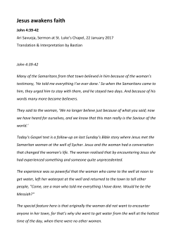 On Sunday, 22 January 2017, Ari Savuoja dealt with the topic of