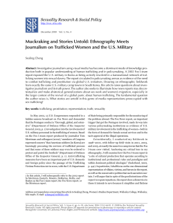 Muckraking and stories untold: Ethnography meets journalism on