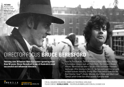 DIRECTOR FOCUS BRUCE BERESFORD