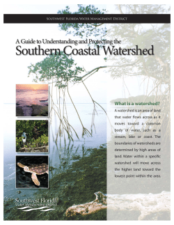 Southern Coastal Watershed - Sarasota Bay Estuary Program