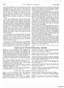 450 WORLD LIST OF FUTURE INTERNATIONAL MEETINGS
