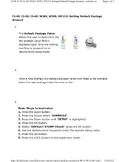 IJ-40, IJ-50, IJ-60, WJ65, WJ95, WJ110: Setting Default