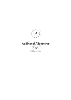 Additional Alignments Plugin