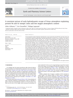 A consistent picture of early hydrodynamic escape of Venus