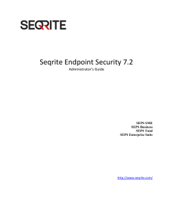 Seqrite Endpoint Security 7.2