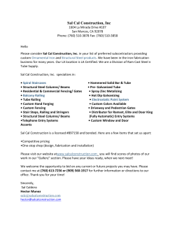 Sal Cal Construction, Inc