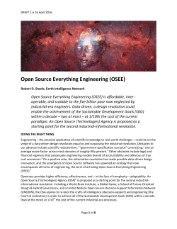 Open Source Everything Engineering (OSEE)