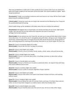 Place long candelabram on table with 12 white candles for the 12