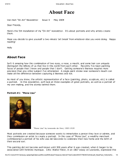 About Face - Holly Van Hart