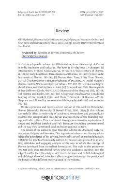 Review - Equinox Publishing