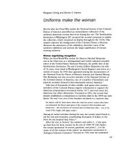 Uniforms make the woman