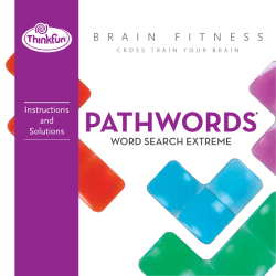 pathwords - Thinkfun
