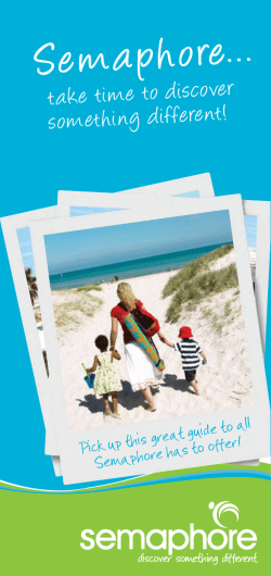 Semaphore... - City of Port Adelaide Enfield