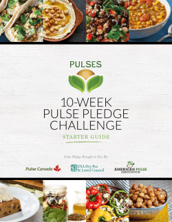 10-week pulse pledge challenge