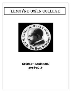LeMoyne-owen coLLege