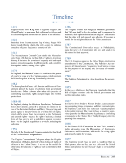 Our Rights: Timeline - Annenberg Classroom